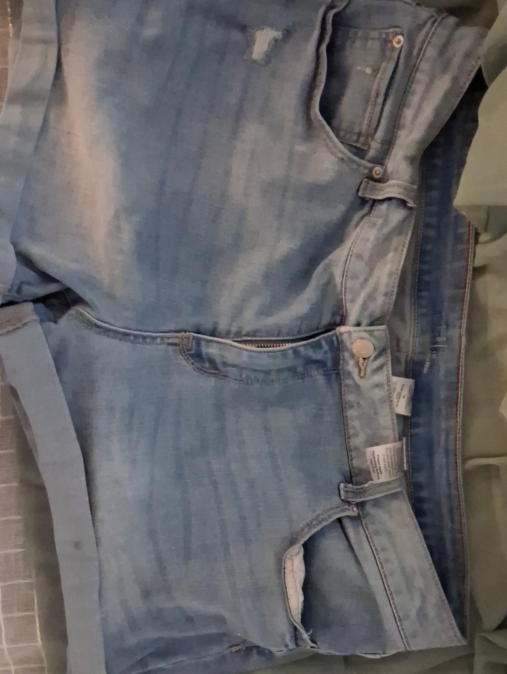 Women's Time and Tru Light Blue Denim Jeans size 18